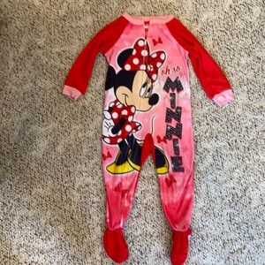 Girls Minnie Mouse Pajamas